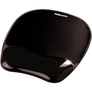 ALFOMBRILLA RATON CON REPOSAMUÑECAS FELLOWES 9112101 NEGRO