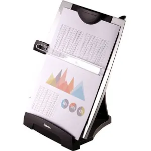 Atril Documento Fellowes Crc80332 Mesa A4 Neg-Gris