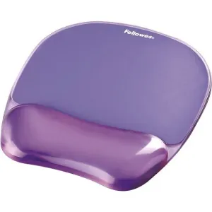 ALFOMBRILLA RATON CON REPOSAMUÑECAS FELLOWES 9144104 VIOLETA