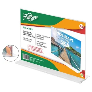 Portafolleto Faibo Sobremesa Horizontal A5 47905