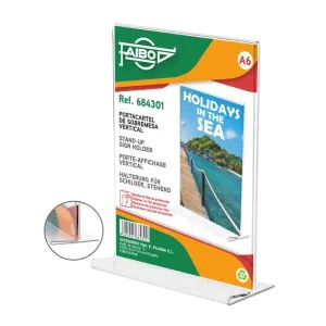 Portafolleto Faibo Sobremesa Vertical A6 684301