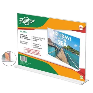 Portafolleto Faibo Sobremesa Horizontal A4 47701