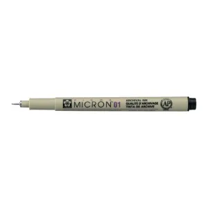 Rotulador Sakura Pigma Micron 01-0. 25Mm Negro Xsdk0149