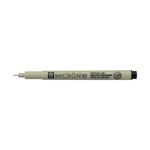 Rotulador Sakura Pigma Micron 02-0. 30Mm Negro Xsdk0249
