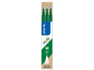 Pack 3 Recambios Pilot Frixion Ball/Clicker Verde
