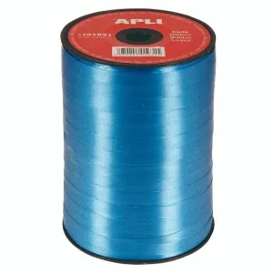 Bobina Cinta Regalo Apli Azul 7Mmx500M 101931