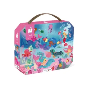 Puzzle Janod 24 Piezas Sirenas J02613