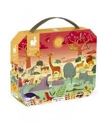 Puzzle Janod 54 Piezas la Reserva Animal J02650