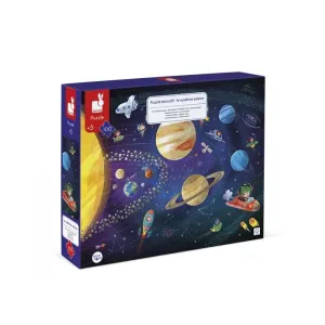 Puzzle Janod 100 Piezas Sistema Solar J02678