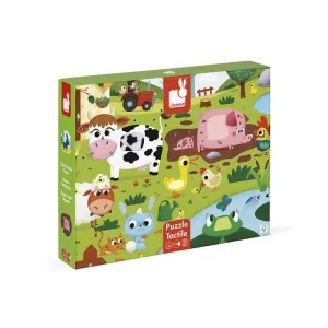 Puzzle Janod 20 Piezas los Animales de la Granja J02772