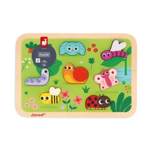 Puzzle Jardín Chunky 7 Piezas Janod J07120