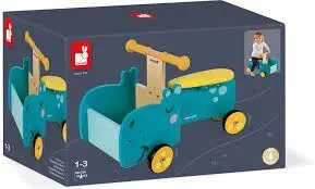 Correpasillos Hipopotamo de Madera Janod J08003