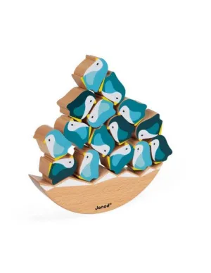 Juego de Apilar Pinguinos Janod J08602
