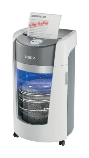 DESTRUCTORA LEITZ IQ OPTIMAX OFFICE 83600000 10HOJAS