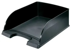Bandeja Portadocumento Plastico Leitz Plus Jumbo Negra 52330095