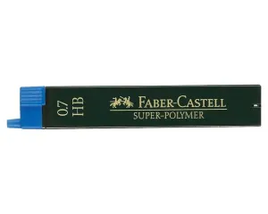 Pack 12 Minas Faber Castell Super Polymer 0,7 Hb 120700