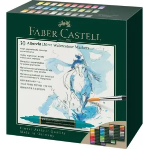 Estuche de Cartón con 30 Rotuladores Doble Punta Watercolour Marker Faber Castell 160330