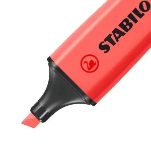 Marcador Fluorescente Stabilo Boss Original Rojo 70/40