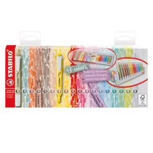 Pack 18 Marcadores Fluorescente Stabilo Swing Cool 275/18-02-5