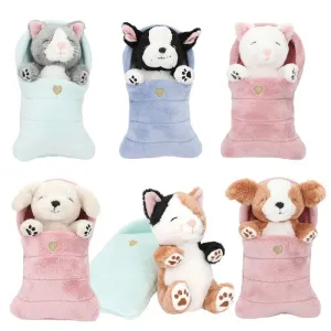Peluche en Saco de Dormir Perro & Gato Topmodel 0012867