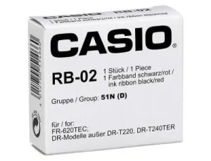CINTA CASIO PARA CALCULADORA RB-02 NYLON BICOLOR G.51