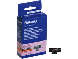 RODILLO ENTINTADOR PELIKAN PARA CALCULADORA 335708 NEGRO/ROJO (IR-40T)