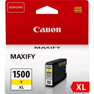 CARTUCHO TINTA CANON 1500 XL PGI-1500XL AMARILLO