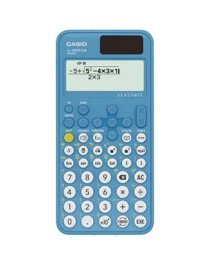 CALCULADORA CIENTIFICA CASIO FX-85SP CW AZUL 300 FUNCIONES