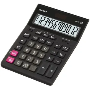 CALCULADORA SOBREMESA CASIO GR-12 12 DIGITOS NEGRO