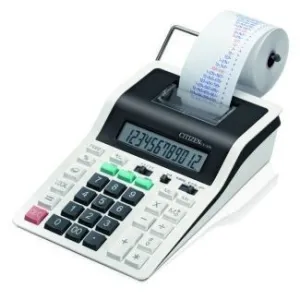 CALCULADORA IMPRESORA CITIZEN CX-32N 12 DIGITOS BLANCO