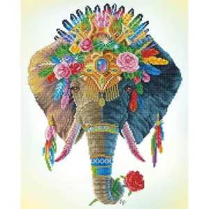 Kit Facetas Diamante Diamond Dotz Bohemian Elephant Dd11002