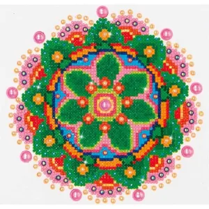 Kit Facetas Diamante Diamond Dotz Flower Mandala Dd3008
