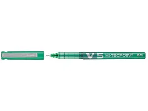 Rotulador Pilot Hi-Tecpoint V5 Verde Bx-V5-G