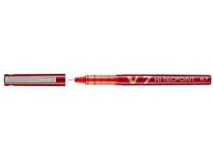 Rotulador Pilot Hi-Tecpoint V7 Rojo Bx-V7-R
