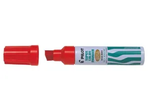 Rotulador Permanente Pilot Sca-6600 Punta Biselada Rojo Sca-6600-R
