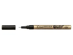 Marcador Permanente Pilot Sc-Ef Fino Oro Sc-G-Efe