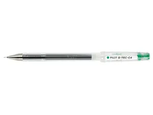 Boligrafo Pilot G-Tec C4 Gel 0,4Mm Verde Bl-Gc4-G