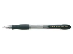 Boligrafo Pilot Super Grip 1Mm Negro Bpgp-10R-M-B