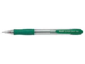 Boligrafo Pilot Super Grip 1Mm Verde Bpgp-10R-M-G