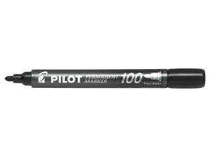Marcador Permanente Pilot Sca-100 Negro Sca-100-B
