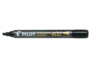 Marcador Permanente Pilot Sca-400 Punta Biselada Negro Sca-400-B