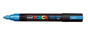 Rotulador Posca Pc-5M 1,8Mm-2,5Mm Nº M33 Azul Metalico 286807000