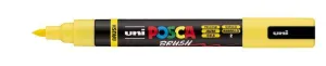 Rotulador Posca Pc-5Br Brush Nº 2 Amarillo 311746000