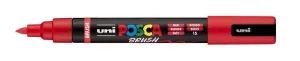 Rotulador Posca Pc-5Br Brush Nº 15 Rojo 311829000