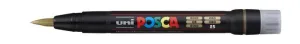 Rotulador Posca Pcf-350 Brush Nº 25 Oro 300400000