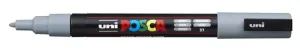 Rotulador Posca Pc-3M 0,9Mm-1,3Mm Nº 37 Gris 284703000