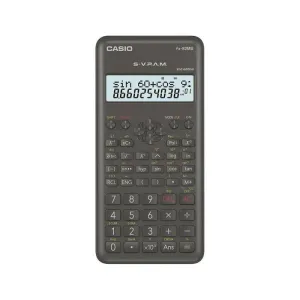 CALCULADORA CIENTIFICA CASIO FX-82MS-2 NEGRA 240 FUNCIONES