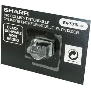 RODILLO ENTINTANDOR SHARP PARA CALCULADORA EA-781R-BK NEGRO 
