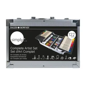 MALETA SET PINTURA 122 PIEZAS DALER ROWNEY SIMPLY D196500704