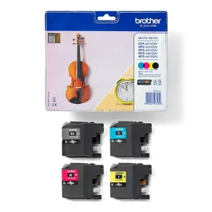 PACK 4 CARTUCHOS TINTA BROTHER LC127XL LC125XL